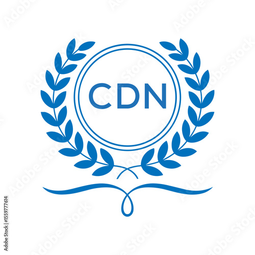 Royal Shield Logo with Wings and Crown – CDN Elite Security or Premium Brand Identity Design
