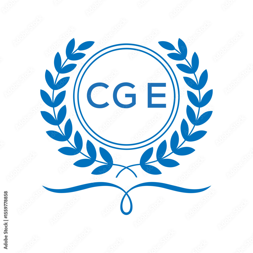 Obraz premium Royal Shield Logo with Wings and Crown – CGE Elite Security or Premium Brand Identity Design 
