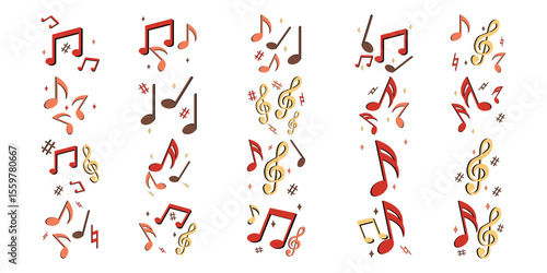 Retro Musical Note