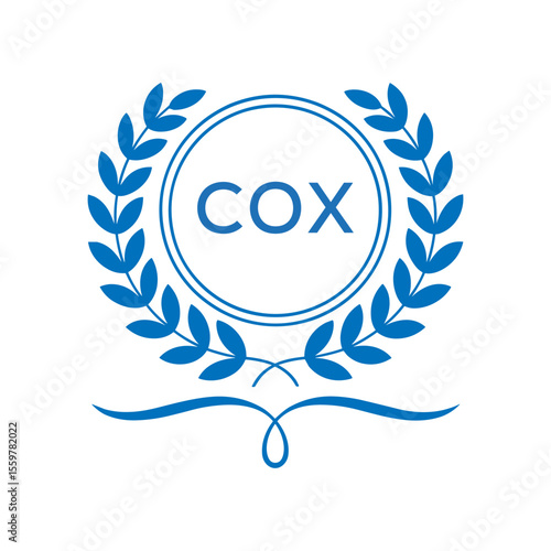 Royal Shield Logo with Wings and Crown – COX Elite Security or Premium Brand Identity Design
