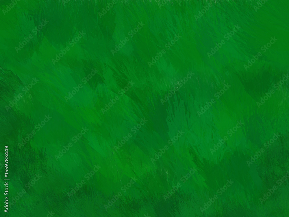 Obraz premium Dark Green Grass With Highlights