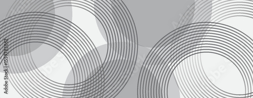 abstract grey circle background.vector illustration.eps 10.