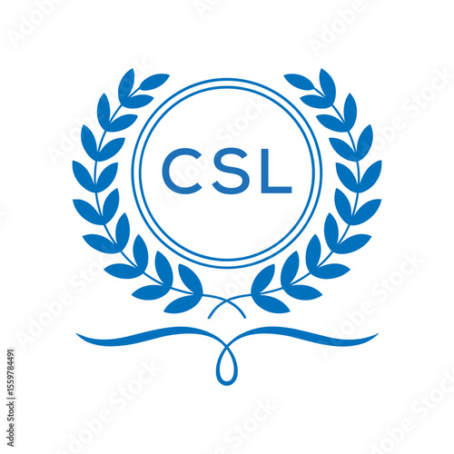 Royal Shield Logo with Wings and Crown – CSL Elite Security or Premium Brand Identity Design. CSL Letter Logo.
