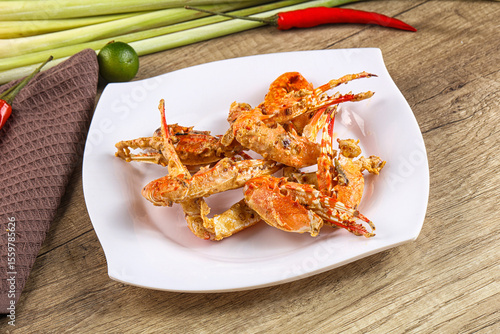 Delicous steamed Spider crab Claws