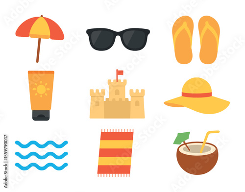 Children's Footwear Icons. Solid, filled icons set of children’s footwear styles: sneakers, Mary Janes, Velcro