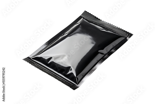 Wallpaper Mural Black glossy foil sachet packaging PNG Image Torontodigital.ca