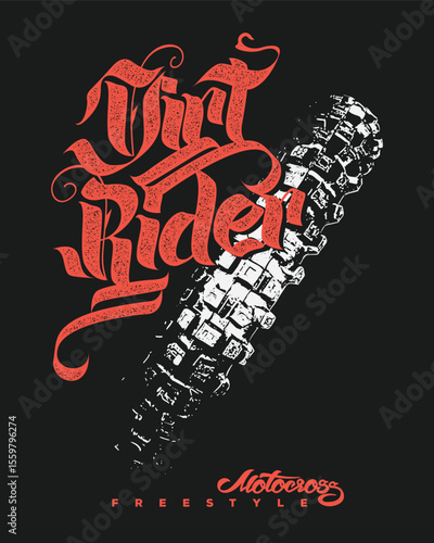 vector illustration of a bike 