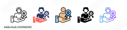 Privilege multiple icon