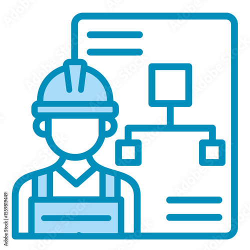 Subcontracting  Icon Element For Design

