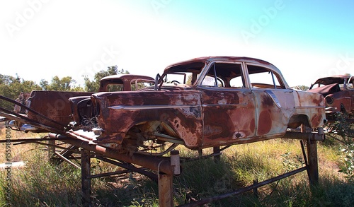 old rusty car