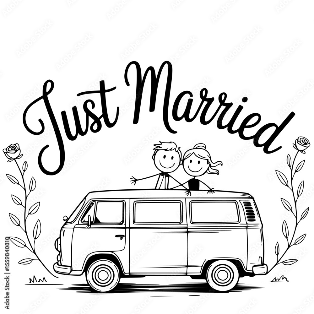 Couple Picnic Engagement Ring Forever Together Vector Graphics