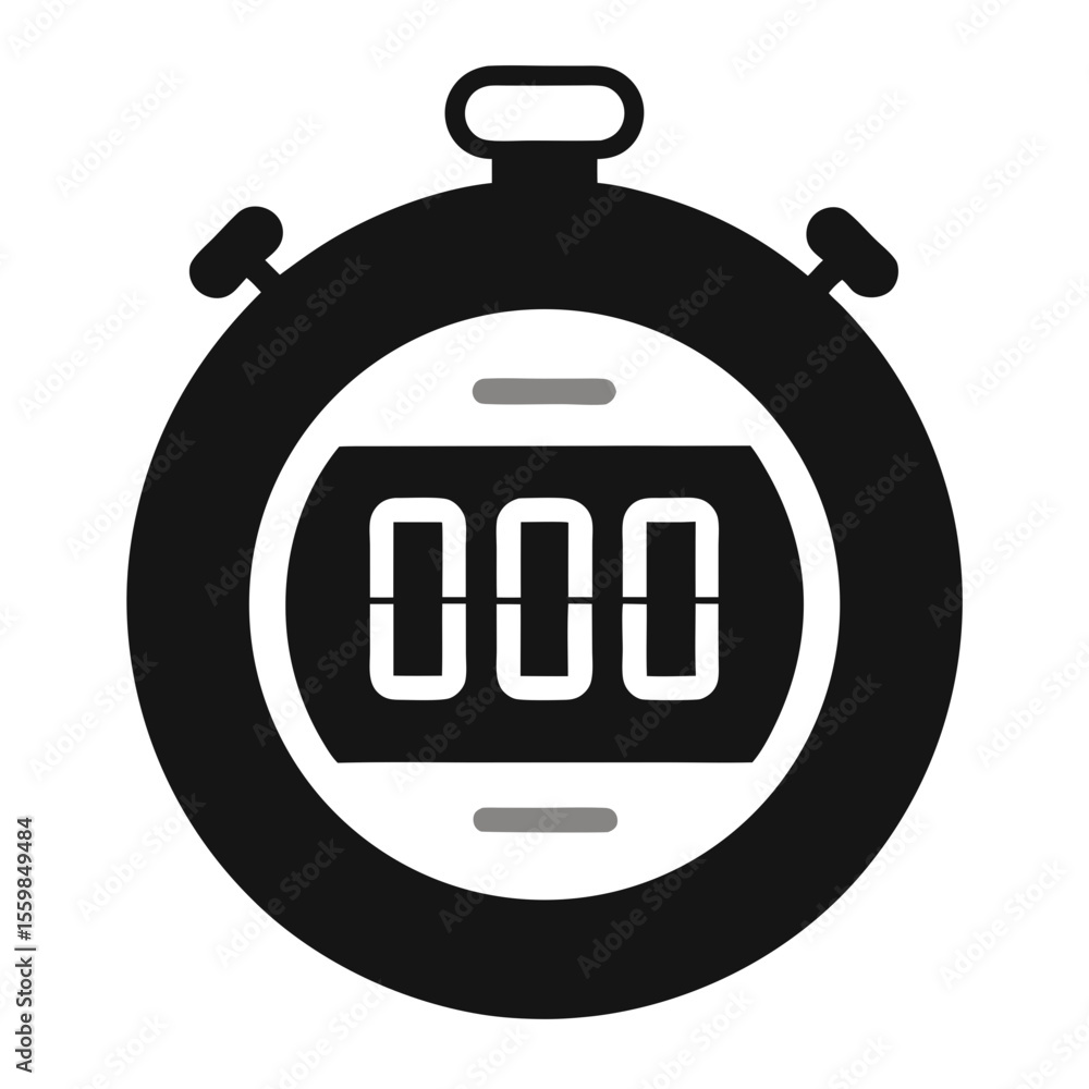 Obraz premium stop watch icon