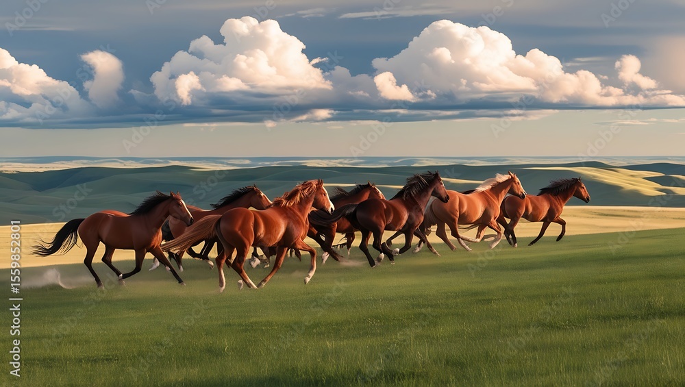 Fototapeta premium Prairie Thunder