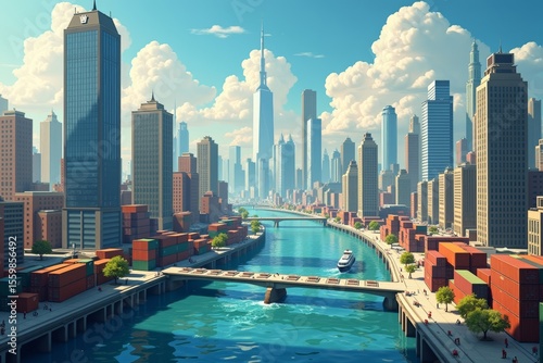 Idea: Mapping the Urban Supply Chain: An Exploration of the Logistics Network in a Busy City