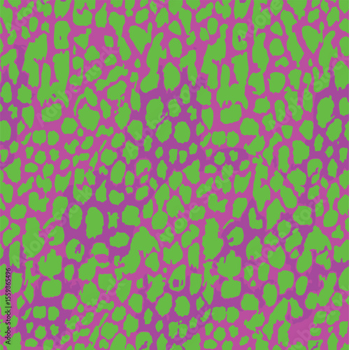 Grunge Vector elegant abstract inverted vivid color sets leopard animal skin cheetah, wild life, fashion, print repeat, naturale textured, fabric seamless pattern, all over print suitable on surface 