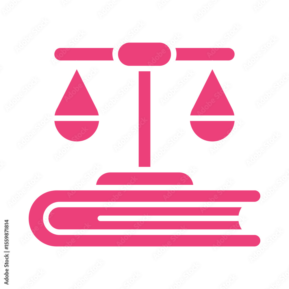 Fototapeta premium Legislation Icon