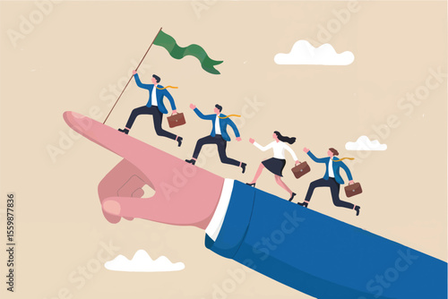 Man relaxing on an upward trending graph with falling money isolated on transparent background