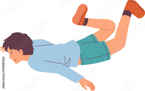 Person Falling Down