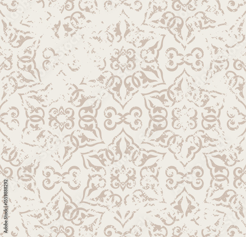 Ethnic background on the theme of Uzbek, Kazakh national ornament, Islamic pattern, seamless pattern, vector design