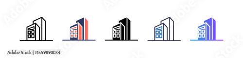 Company multiple icon