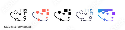 Transformation multiple icon