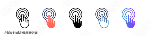 Touch multiple icon
