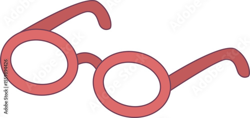 Glasses illustration, perfect for design graphic needs