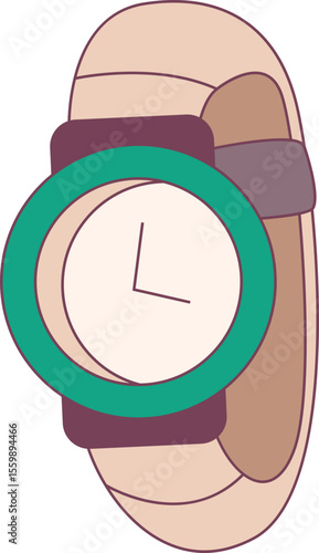 Watch illustration, perfect for design graphic needs