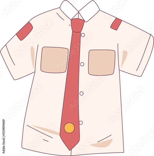 Uniform illustration, perfect for design graphic needs