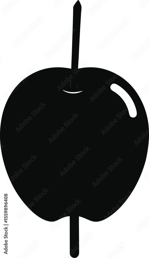 Obraz premium apple vector illustration on transparent background