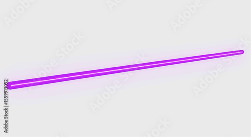 A vibrant purple laser beam, isolated and radiating energy.