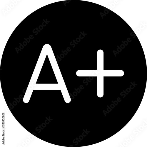 A+ rating graphic