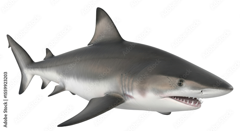 Isolated Shark Isolated Shark