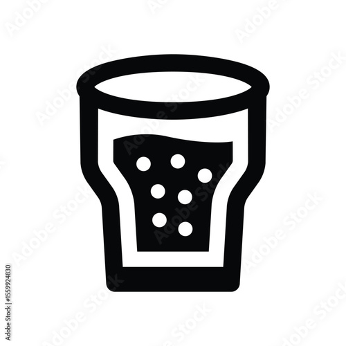 Sparkling water icon