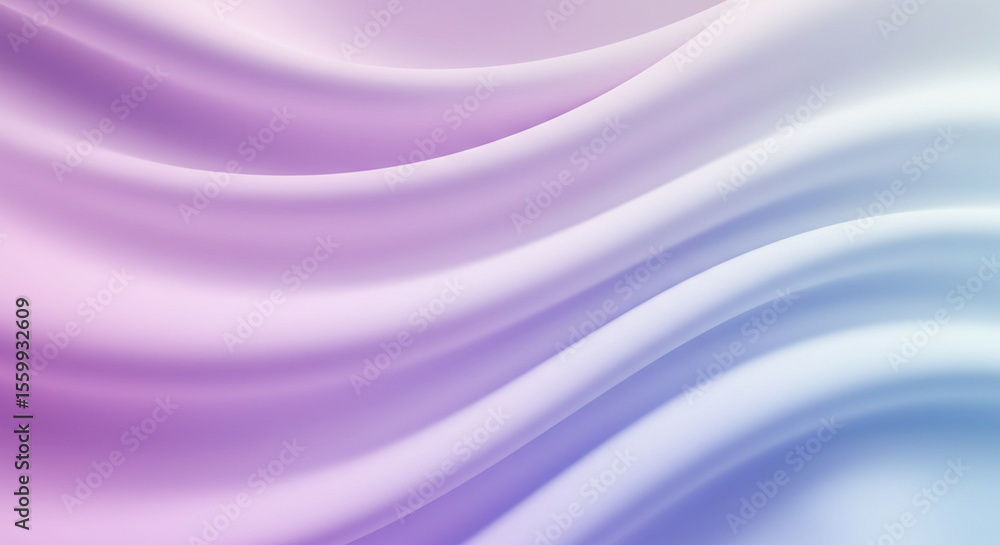 Abstract Pastel Fabric Flow with Soft Curves Abstract Pastel Fabric Flow with Soft Curves