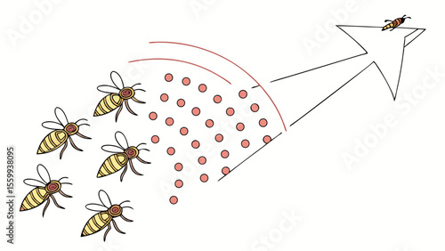 Clean data robotics augmented design Tiny swarm micro robots forming shape