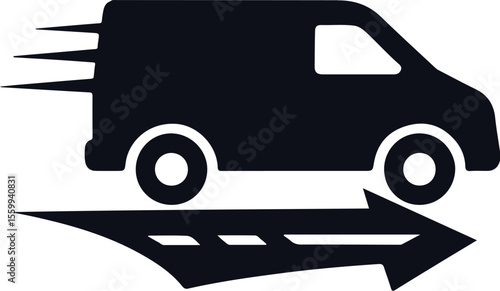 truck icon vector