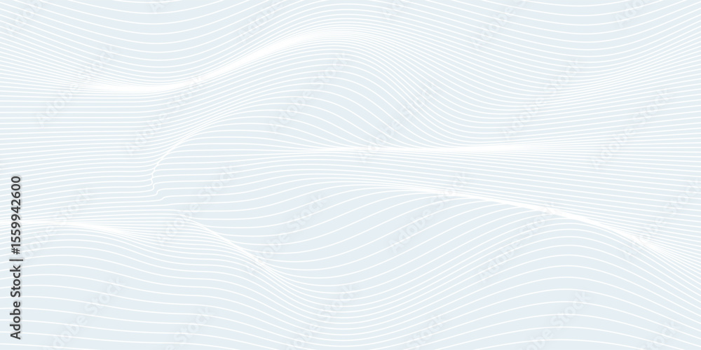 Naklejka premium Premium background design with white line pattern (texture) in luxury pastel colour. Abstract horizontal vector template for business banner, formal backdrop, prestigious voucher, luxe invite