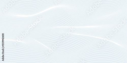 Premium background design with white line pattern (texture) in luxury pastel colour. Abstract horizontal vector template for business banner, formal backdrop, prestigious voucher, luxe invite