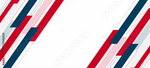 Futuristic template with multiple color shape – Abstract modern background for banner, poster, seminar, brochure – Presentation background design with angular line shape
