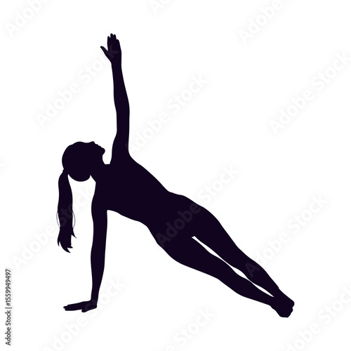 Yoga Poses Silhouette