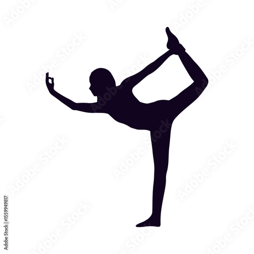 Yoga Poses Silhouette