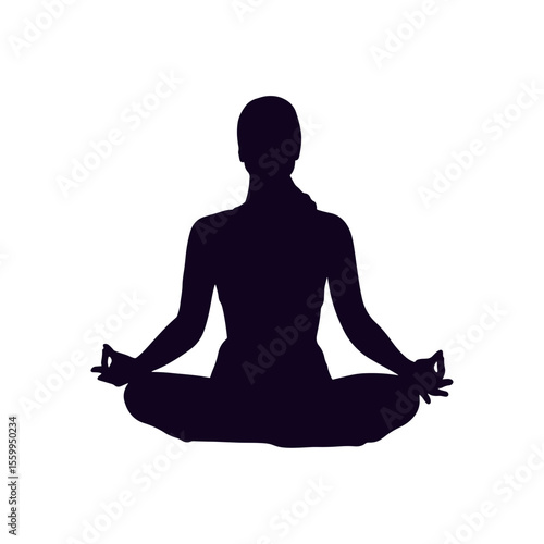 Yoga Poses Silhouette
