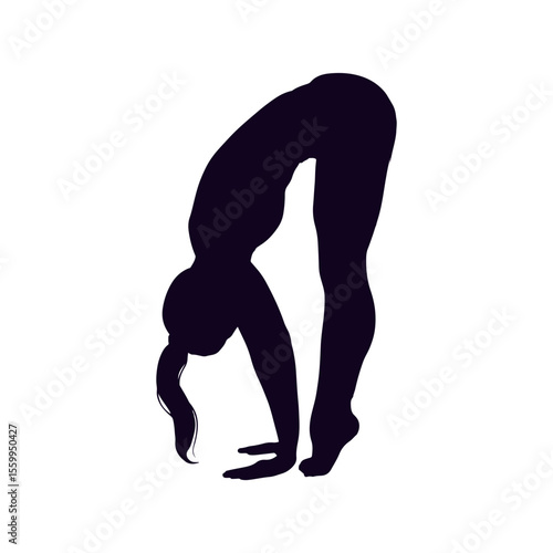 Yoga Poses Silhouette