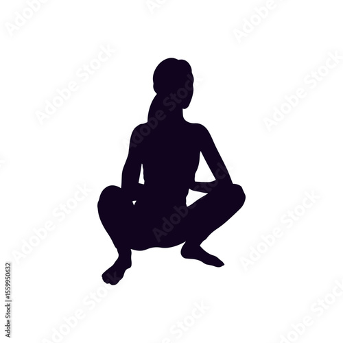 Yoga Poses Silhouette