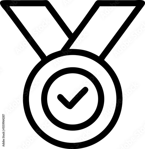 Medal with Check
