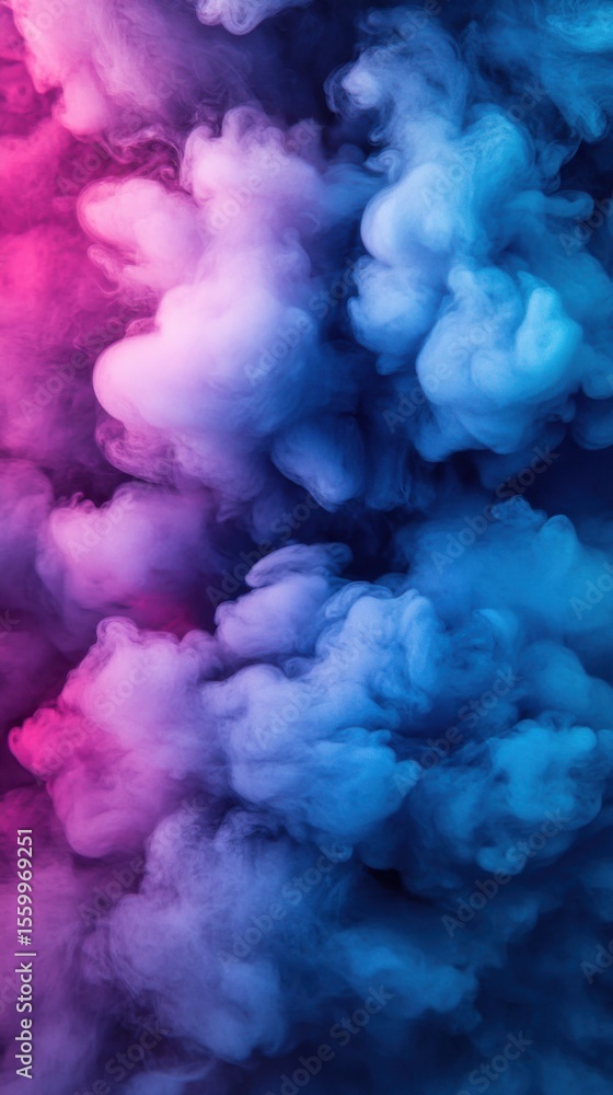 Fototapeta premium Colorful Smoke Abstract Background