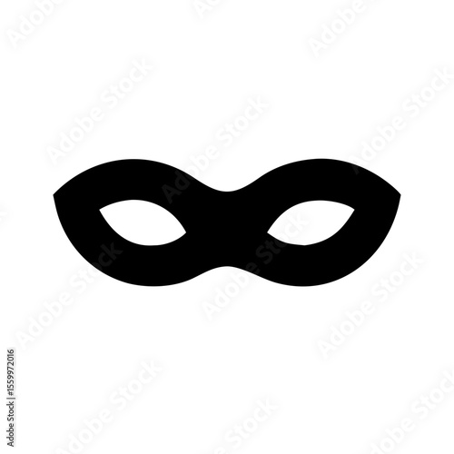 Mask superhero. Carnival mask icon. Vector