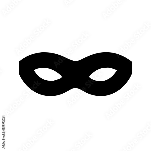 Mask superhero. Carnival mask icon. Vector