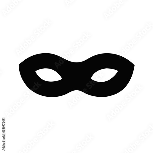 Mask superhero. Carnival mask icon. Vector